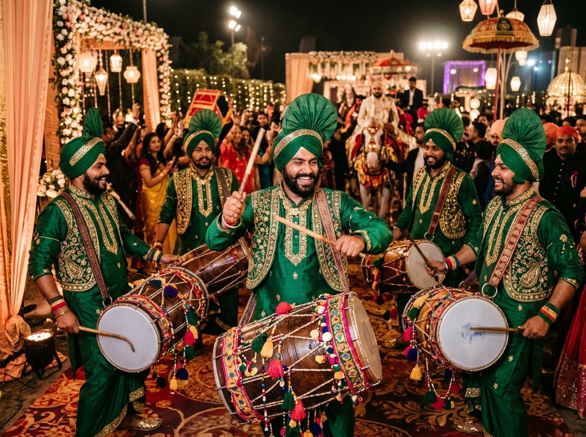 Authentic Punjabi Dhol Troupe Delhi